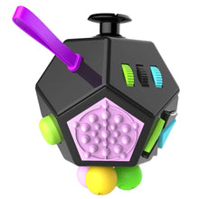 Load image into Gallery viewer, Fidget Dodecagon ‚Äì12-Side Fidget Cube Relieves Stress and Anxiety Anti Depression Cube
