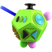 Load image into Gallery viewer, Fidget Dodecagon ‚Äì12-Side Fidget Cube Relieves Stress and Anxiety Anti Depression Cube
