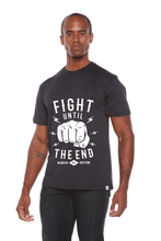 Load image into Gallery viewer, Fight Until Men's Bamboo Viscose/Organic Cotton Short Sleeve Graphic T-Shirt
