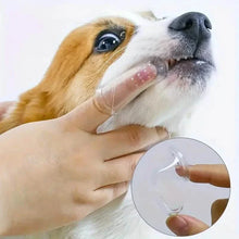 将图片加载到图库查看器，Finger Toothbrush For Dogs and Cats
