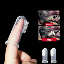 将图片加载到图库查看器，Finger Toothbrush For Dogs and Cats
