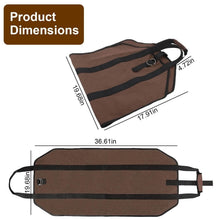 Load image into Gallery viewer, Firewood Carrier Bag with Handle

