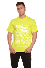 将图片加载到图库查看器，First Class Barber Men's Bamboo Viscose/Organic Cotton Short Sleeve Graphic T-Shirt
