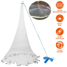 Load image into Gallery viewer, Fishing Cast Net Bait Trap Heavy Duty
