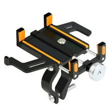 将图片加载到图库查看器，Five-Jaw Mobile Phone Holder Motorcycle Navigation Support Smartphone Bracket
