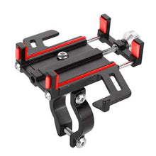 将图片加载到图库查看器，Five-Jaw Mobile Phone Holder Motorcycle Navigation Support Smartphone Bracket
