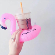 Load image into Gallery viewer, Flamingo Party Floating Sparkling Drink Cup

