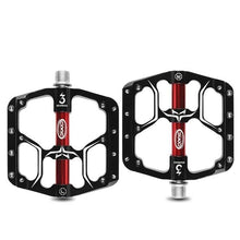 Load image into Gallery viewer, Flat Bike Pedals Road 3 Sealed Bearings Bicycle Pedals Mountain Bike Pedals Wide Platform Accessories Mountain Bike Pedals Aluminum Bicycle Flat Platform Pedals Lightweight Non-Slip Sealed Bearing For Road Mountain
