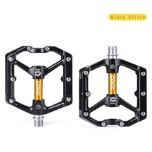 将图片加载到图库查看器，Flat Bike Pedals Road 3 Sealed Bearings Bicycle Pedals Mountain Bike Pedals Wide Platform Accessories Mountain Bike Pedals Pedals Bicycle Flat Pedals Aluminum Sealed Bearing Lightweight Platform For Road Mountain
