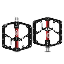 将图片加载到图库查看器，Flat Bike Pedals Road 3 Sealed Bearings Bicycle Pedals Mountain Bike Pedals Wide Platform Accessories Mountain Bike Pedals Pedals Bicycle Flat Pedals Aluminum Sealed Bearing Lightweight Platform For Road Mountain
