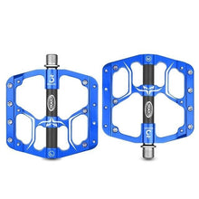 将图片加载到图库查看器，Flat Bike Pedals Road 3 Sealed Bearings Bicycle Pedals Mountain Bike Pedals Wide Platform Accessories Mountain Bike Pedals Pedals Bicycle Flat Pedals Aluminum Sealed Bearing Lightweight Platform For Road Mountain
