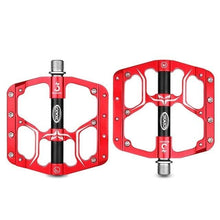 将图片加载到图库查看器，Flat Bike Pedals Road 3 Sealed Bearings Bicycle Pedals Mountain Bike Pedals Wide Platform Accessories Mountain Bike Pedals Pedals Bicycle Flat Pedals Aluminum Sealed Bearing Lightweight Platform For Road Mountain
