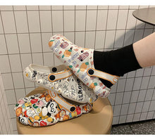 将图片加载到图库查看器，Flat Slippers For Women Summer Slipper Cute Sandals Casual Shoes Hollow Out Mesh Sandal Clogs Sandals Quick Drying Slippers Walking Lightweight Rain Beach Summer Pool Water Shoes Breathable Footwear
