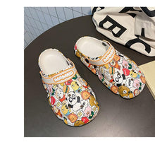 将图片加载到图库查看器，Flat Slippers For Women Summer Slipper Cute Sandals Casual Shoes Hollow Out Mesh Sandal Clogs Sandals Quick Drying Slippers Walking Lightweight Rain Beach Summer Pool Water Shoes Breathable Footwear
