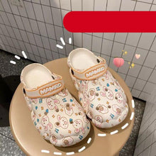 将图片加载到图库查看器，Flat Slippers For Women Summer Slipper Cute Sandals Casual Shoes Hollow Out Mesh Sandal Clogs Sandals Quick Drying Slippers Walking Lightweight Rain Beach Summer Pool Water Shoes Breathable Footwear

