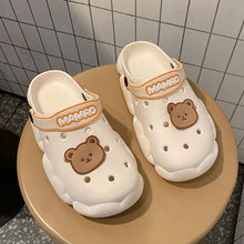 将图片加载到图库查看器，Flat Slippers For Women Summer Slipper Cute Sandals Casual Shoes Hollow Out Mesh Sandal Clogs Sandals Quick Drying Slippers Walking Lightweight Rain Beach Summer Pool Water Shoes Breathable Footwear

