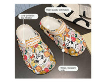 将图片加载到图库查看器，Flat Slippers For Women Summer Slipper Cute Sandals Casual Shoes Hollow Out Mesh Sandal Clogs Sandals Quick Drying Slippers Walking Lightweight Rain Beach Summer Pool Water Shoes Breathable Footwear
