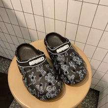 将图片加载到图库查看器，Flat Slippers For Women Summer Slipper Cute Sandals Casual Shoes Hollow Out Mesh Sandal Clogs Sandals Quick Drying Slippers Walking Lightweight Rain Beach Summer Pool Water Shoes Breathable Footwear
