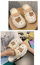 将图片加载到图库查看器，Flat Slippers For Women Summer Slipper Cute Sandals Casual Shoes Hollow Out Mesh Sandal Clogs Sandals Quick Drying Slippers Walking Lightweight Rain Beach Summer Pool Water Shoes Breathable Footwear
