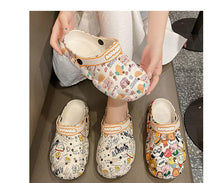 将图片加载到图库查看器，Flat Slippers For Women Summer Slipper Cute Sandals Casual Shoes Hollow Out Mesh Sandal Clogs Sandals Quick Drying Slippers Walking Lightweight Rain Beach Summer Pool Water Shoes Breathable Footwear
