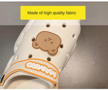 将图片加载到图库查看器，Flat Slippers For Women Summer Slipper Cute Sandals Casual Shoes Hollow Out Mesh Sandal Clogs Sandals Quick Drying Slippers Walking Lightweight Rain Beach Summer Pool Water Shoes Breathable Footwear
