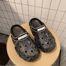 将图片加载到图库查看器，Flat Slippers For Women Summer Slipper Cute Sandals Casual Shoes Hollow Out Mesh Sandal Clogs Sandals Quick Drying Slippers Walking Lightweight Rain Beach Summer Pool Water Shoes Breathable Footwear
