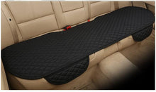 Load image into Gallery viewer, Flax Car Seat Cover Front Rear Linen Fabric Cushion Breathable Protector Mat Pad Universal Auto Interior Styling Truck  Car Seat Cushion Breathable Comfort Universal for Most Vehicles Automotive Interior Seat Protector Without Binding Pad Linen Mat Car In
