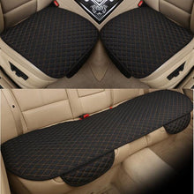 Load image into Gallery viewer, Flax Car Seat Cover Front Rear Linen Fabric Cushion Breathable Protector Mat Pad Universal Auto Interior Styling Truck  Car Seat Cushion Breathable Comfort Universal for Most Vehicles Automotive Interior Seat Protector Without Binding Pad Linen Mat Car In
