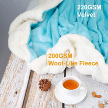 Load image into Gallery viewer, Fleece Throw Blanket Flannel Bed Cover
