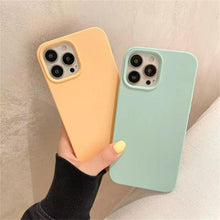 Load image into Gallery viewer, Flexible Silicone Bumper Cover Slim Fit Shockproof Protective Phone Case for iPhone Case For Iphone 11 12 13 14 Pro Max Iphone 13 12 Mini 14 Plus Full Cover Silicone Phone Cover
