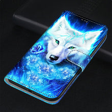 Load image into Gallery viewer, Flip Case For Xiaomi Redmi 9 9A 9C NFC 8 8A Case Leather Silicone Wallet Cover For Xiomi Redmi Note 8 Pro 9 9S 9 Pro Book Cases Premium Leather Magnetic Case Card Slots and Stand Function Protective Case
