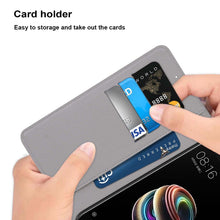 Load image into Gallery viewer, Flip Case For Xiaomi Redmi 9 9A 9C NFC 8 8A Case Leather Silicone Wallet Cover For Xiomi Redmi Note 8 Pro 9 9S 9 Pro Book Cases Premium Leather Magnetic Case Card Slots and Stand Function Protective Case
