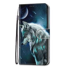 Load image into Gallery viewer, Flip Case For Xiaomi Redmi 9 9A 9C NFC 8 8A Case Leather Silicone Wallet Cover For Xiomi Redmi Note 8 Pro 9 9S 9 Pro Book Cases Premium Leather Magnetic Case Card Slots and Stand Function Protective Case
