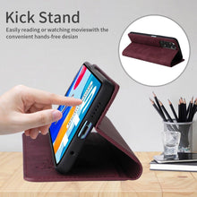 Load image into Gallery viewer, Flip Leather RFID Blocking Wallet Case For Xiaomi Redmi Note 11 10 9 8 7 10C 10A 9 9A 9C 9T 8 Xiaomi Poco X3 X4 NFC M3 M4 Pro F3 Magnetic Leather Wallet Card Slots Phone Case Flip Bumper Protective Cover
