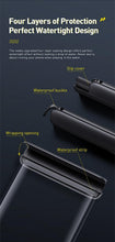 Load image into Gallery viewer, Floating Swimming Phone Bag Waterproof Mobile Phone Pouch Cell Phone Case For Swimming Diving Surfing Beach Use Waterproof Phone Cases for Swimming Boating 7.2Inch

