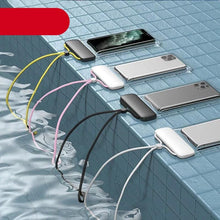 Load image into Gallery viewer, Floating Swimming Phone Bag Waterproof Mobile Phone Pouch Cell Phone Case For Swimming Diving Surfing Beach Use Waterproof Phone Cases for Swimming Boating 7.2Inch
