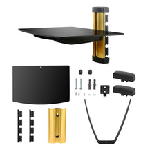 Load image into Gallery viewer, Floating Wall Mounted Strengthened Tempered Glass Shelf
