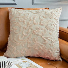 Load image into Gallery viewer, Floral Embroidered Throw Pillow Covers Cotton Pillowcase Sofa Couch For Home Decor Embroidery Throw Pillow Covers Square Cushion Case Modern Cushion Cover Square Pillowcase Decoration for Sofa Bed Chair Car 50x50cm
