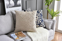 Load image into Gallery viewer, Floral Embroidered Throw Pillow Covers Cotton Pillowcase Sofa Couch For Home Decor Embroidery Throw Pillow Covers Square Cushion Case Modern Cushion Cover Square Pillowcase Decoration for Sofa Bed Chair Car 50x50cm
