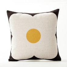 将图片加载到图库查看器，Floral Pillow Cover Linen / Cotton Cushion Cover Home Decorative Pillow Case For Sofa Christmas Party Living Room Flower Pattern Decorative Soft Throw Pillow Case Cotton Linen Floral Cushion Covers 45x45cm
