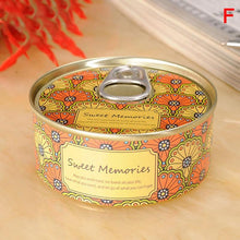 Load image into Gallery viewer, Floral Scented Smokeless Candle Tin Can Perfume Scented Candles for Home Relaxing Stress Relief Aromatherapy  Natural Soy Wax And Fragrance Handmade Scented Candle Natural Soy Wax Home Cristmas Decoration
