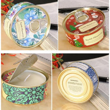 Load image into Gallery viewer, Floral Scented Smokeless Candle Tin Can Perfume Scented Candles for Home Relaxing Stress Relief Aromatherapy  Natural Soy Wax And Fragrance Handmade Scented Candle Natural Soy Wax Home Cristmas Decoration
