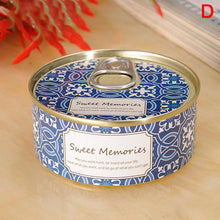 Load image into Gallery viewer, Floral Scented Smokeless Candle Tin Can Perfume Scented Candles for Home Relaxing Stress Relief Aromatherapy  Natural Soy Wax And Fragrance Handmade Scented Candle Natural Soy Wax Home Cristmas Decoration
