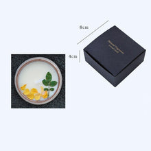 将图片加载到图库查看器，Flower Aromatherapy Candle Soy Wax Home Decorative Scented Candles  Portable Travel Jar Aromatherapy Candles Set Used for Stress Relief in Bath Yoga Sleep Ideal for Thanksgiving Christmas Birthday Wedding Party Home Decoration Aroma Candles
