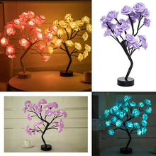 Load image into Gallery viewer, Flower Rose Tree Lamp
