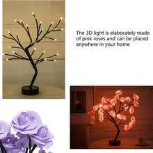 Load image into Gallery viewer, Flower Rose Tree Lamp
