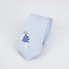将图片加载到图库查看器，Flower Theme Cotton Slim Men Necktie Casual Business Design Skinny Necktie Floral Print Party Necktie For Men
