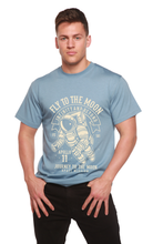 Load image into Gallery viewer, Fly To The Moon Men's Bamboo Viscose/Organic Cotton Short Sleeve Graphic T-Shirt
