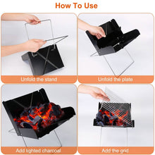 将图片加载到图库查看器，Foldable BBQ Grill
