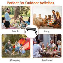 Load image into Gallery viewer, Foldable Charcoal BBQ Grill Stainless Steel Grill Net
